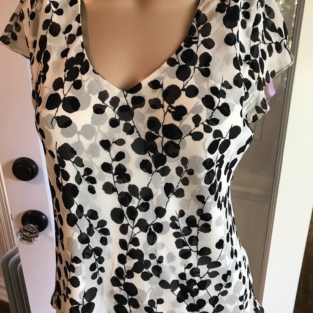 Pure Silk Talbots blouse. Worn once. Excellent condition.